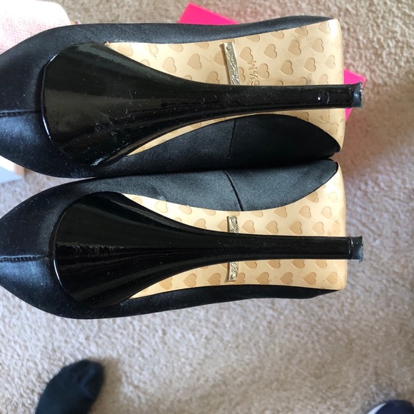 Betsey Johnson Peep Toe Heels - Picture 5 of 5